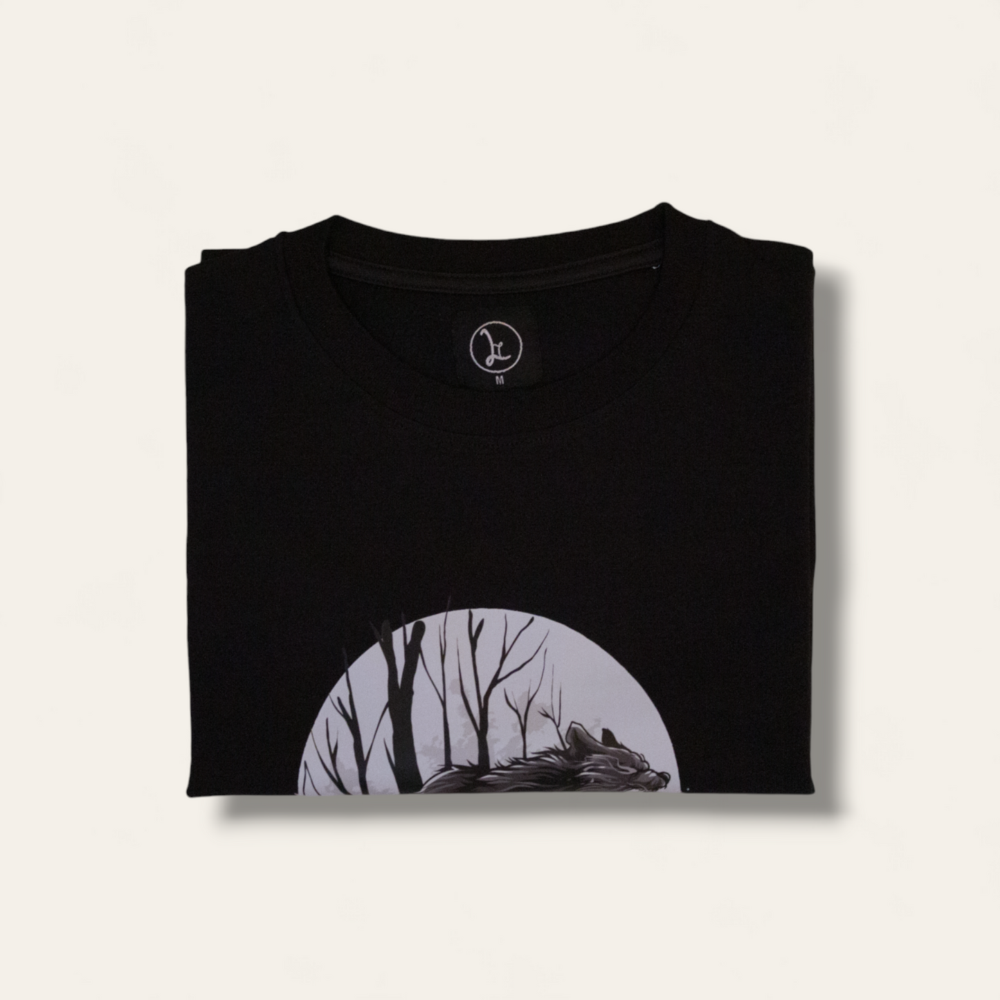 Black T-Shirt - Werewolf
